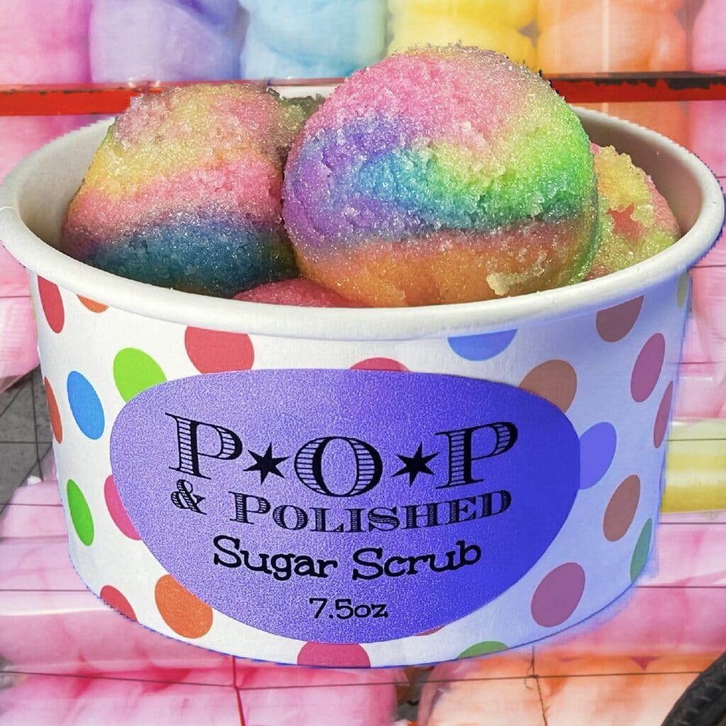 Cotton Candy Emulsified Sugar Scrub POP & Polished