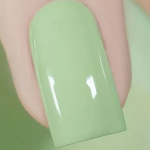 single nail with polish