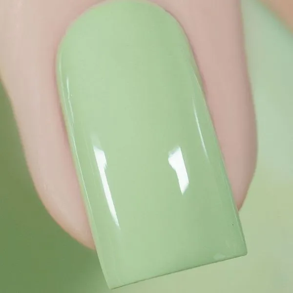 single nail with polish
